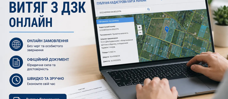Как получить выписку из ДЗК онлайн